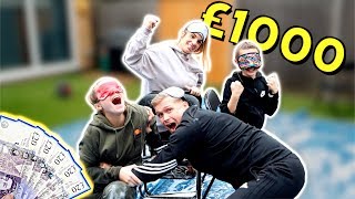 FIRST to SIT Wins £1000 *EXTREME* BLINDFOLDED Musical Chairs CHALLENGE