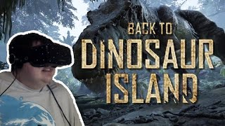 DONT EAT ME! Back To Dinosaur Island with the Oculus Rift!