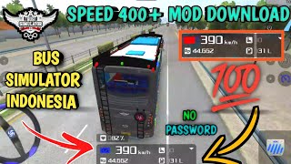 How to add speed mod bussid || bus simulator indonesia || bussid 490 + speed mod
