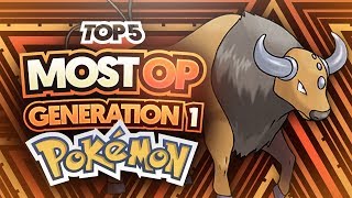 Top 5 Most Overpowered Generation 1/Kanto Pokemon