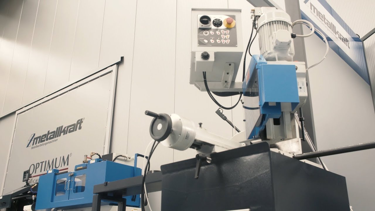 METALLKRAFT MKS 350 VH – poloautomatická vertikální kotoučová pila