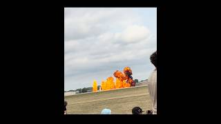 Insane Explosions at the EAA AirVenture 2026! #iafplane #airplane #aviation￼