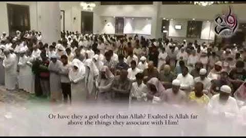 أَمْ لَهُمْ إِلَٰهٌ غَيْرُ اللَّهِ ۚ سُبْحَانَ اللَّهِ عَمَّا يُشْرِكُونَ  تلاوة الشيخ عبد الله كامل