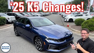 2025 Kia K5: What's New & Big Changes - Interior, Exterior, Power, Media!