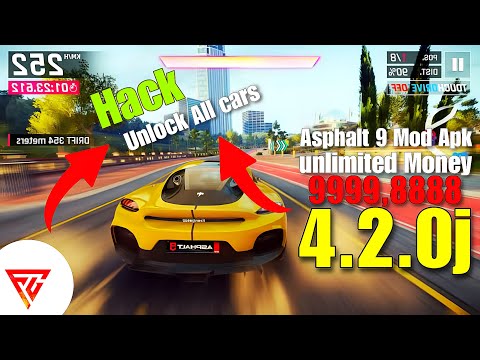 Asphalt 9 APK + Mod (All Cars Unlocked, Unlimited Money and Token)