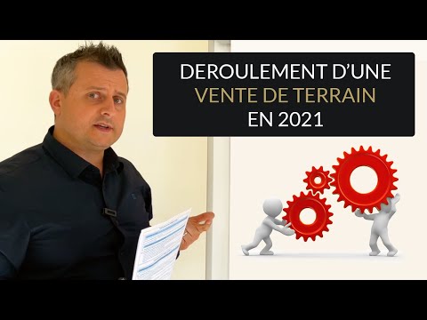 Vidéo: Promesse de vente et d'achat d'un terrain en 2021