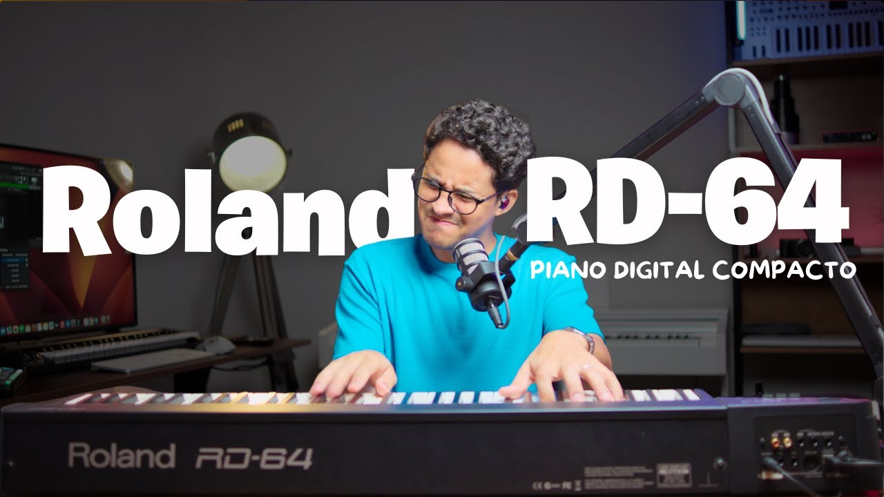 Roland RD-64: Compact and Powerful Digital Piano! - YouTube