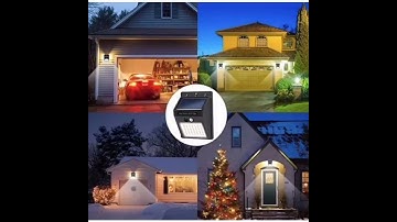 Luminária Fonte De Energia Solar Luz Led Com Sensor De Presença Automático