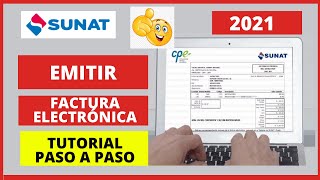 (EASY)✅ How to issue a SUNAT ELECTRONIC INVOICE? 2021 | STEP-BY-STEP TUTORIAL