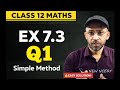 Class 12 Maths NCERT Exercise 7.3 Question 1 | Chapter 7 Integrals | CBSE 2026
