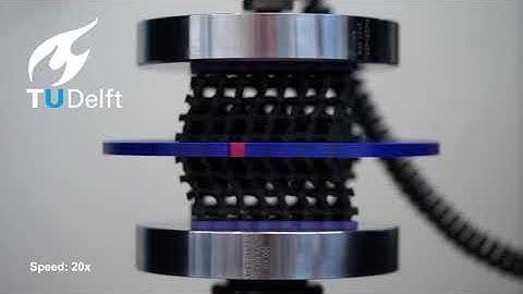 Buckling-driven metamaterials convert axial to rotational movement, TUDelft, Prof. Amir Zadpoor