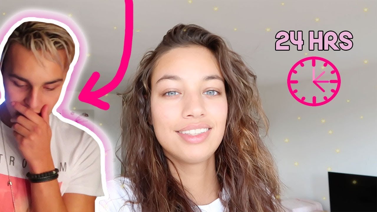 24 uur bij mijn vriend thuis zonder dat hij het weet?!