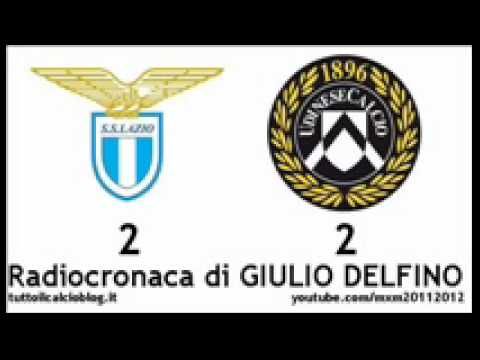 LAZIO-UDINESE 2-2 - Radiocronaca di Giulio Delfino...