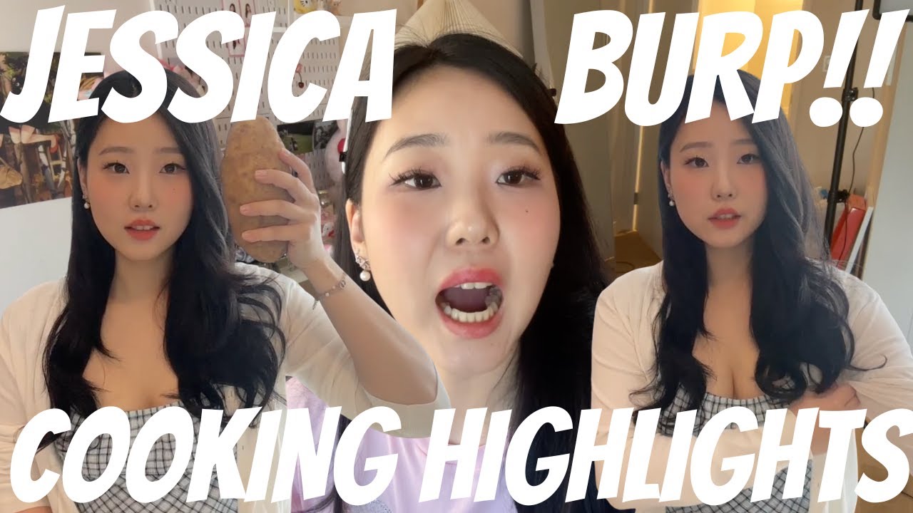 Jessica Cooking In N Out & Burping