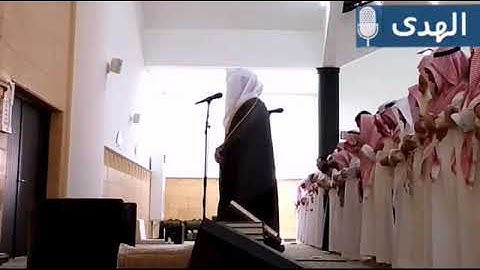 تلاوة بترتيل خاشع للشيخ ياسر الدوسري لسورتي القارعه والتكاثر ~ صلاة الجمعه 1439/1/2