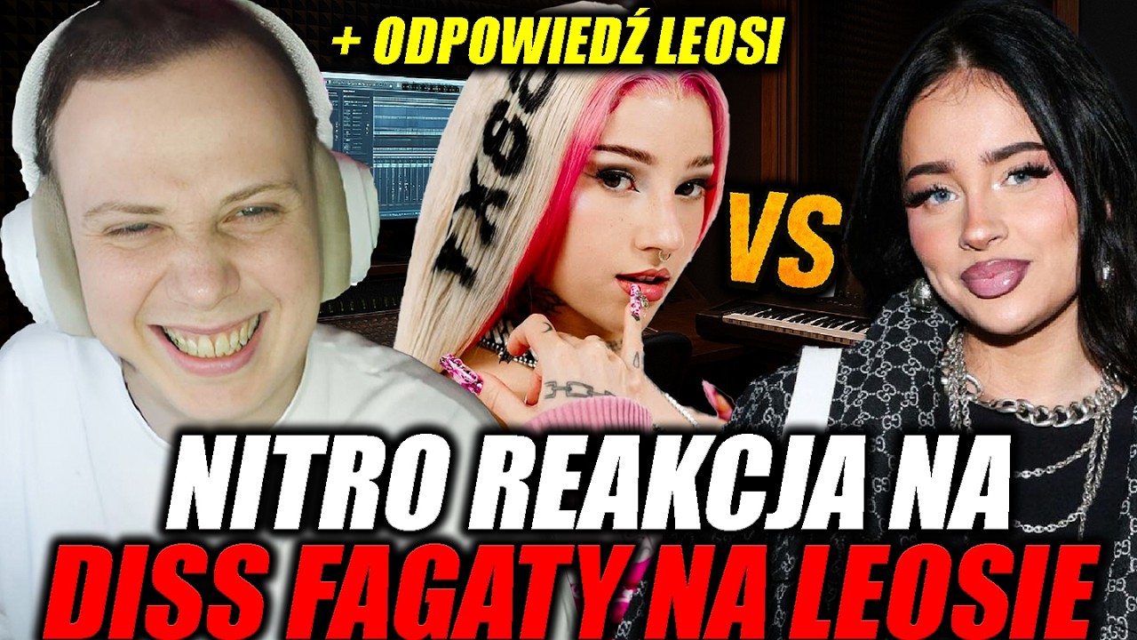 NITRO REAKCJA NA DISS FAGATY NA LEOSIE | + ODPOWIEDŹ LEOSI (NEEX, MARIO, JAPCZAN)