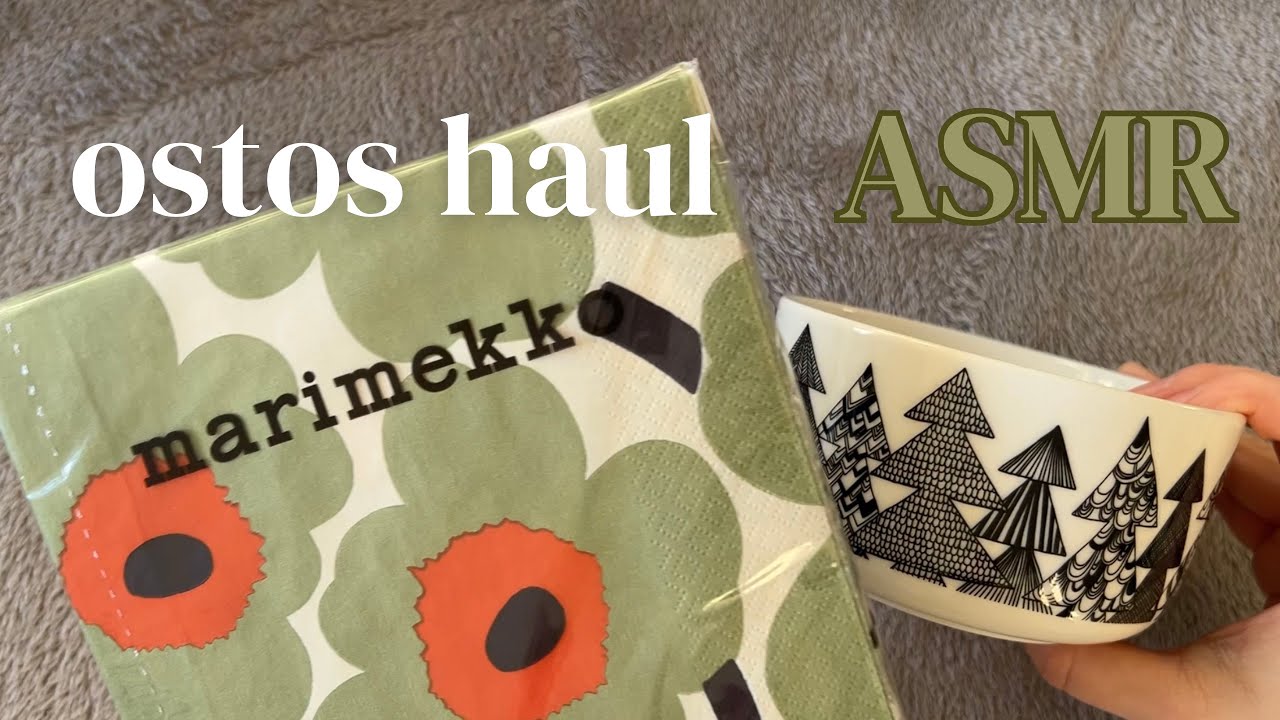 ASMR SUOMI - ostos haul 🛍️