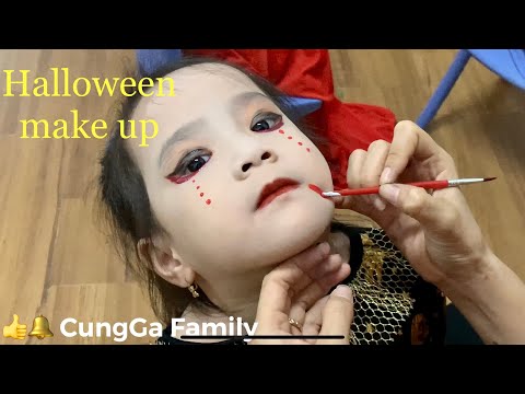 Video: Trang điểm Halloween 2019 cho bé gái
