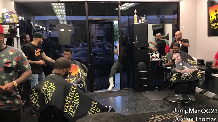Jerome from Martin Barber shop take over