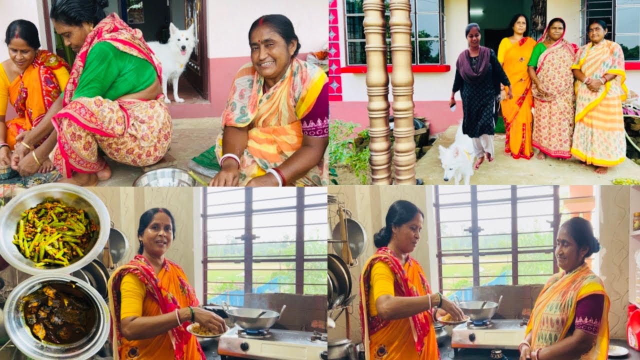 মরু বোনের বাড়ি গিয়ে আমরা কি কি খাওয়া দাওয়া করলাম//