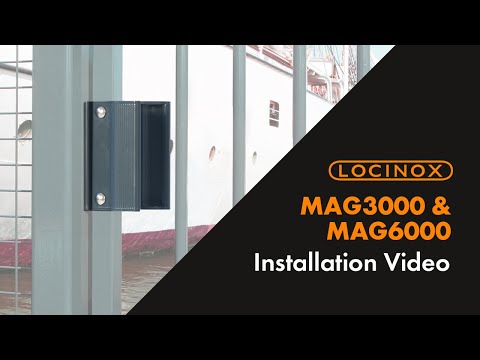 MAG3000 & MAG6000 Electromagnetic Lock with Handles - Locinox Installation Video