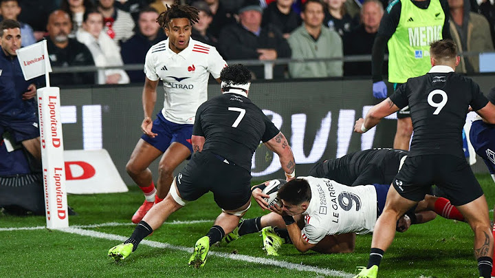 Tournée d'été 2025 : Le résumé complet de All Blacks - XV de France (Hamilton)
