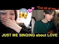 ME being myself singing LOVE to strangers | Singing LOVE SONGS online