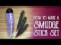 How to Make a Rosemary Smudge Stick Set - Witchcraft - Magical Crafting