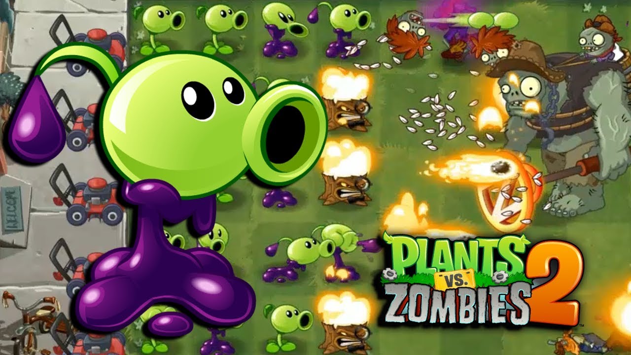 PROBANDO AL LANZAGUISANTES PRINGOSO - Plants vs Zombies 2 - YouTube