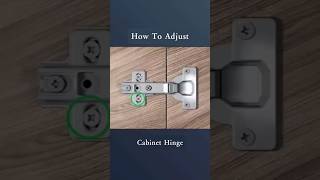 How to Adjust Cabinet Hinges in Seconds! #viral #trending #hinge #cabinet