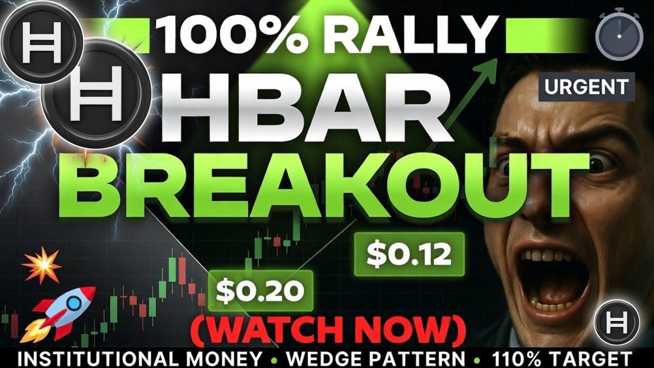 HBAR: Предупреждение о прорыве: ожидается 100% рост? Институциональные инвесторы незаметно скупаю...