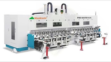 Hot trend công nghệ siêu máy Cnc 3D 5 Trục 8 đầu bàn lật Woodmaster 