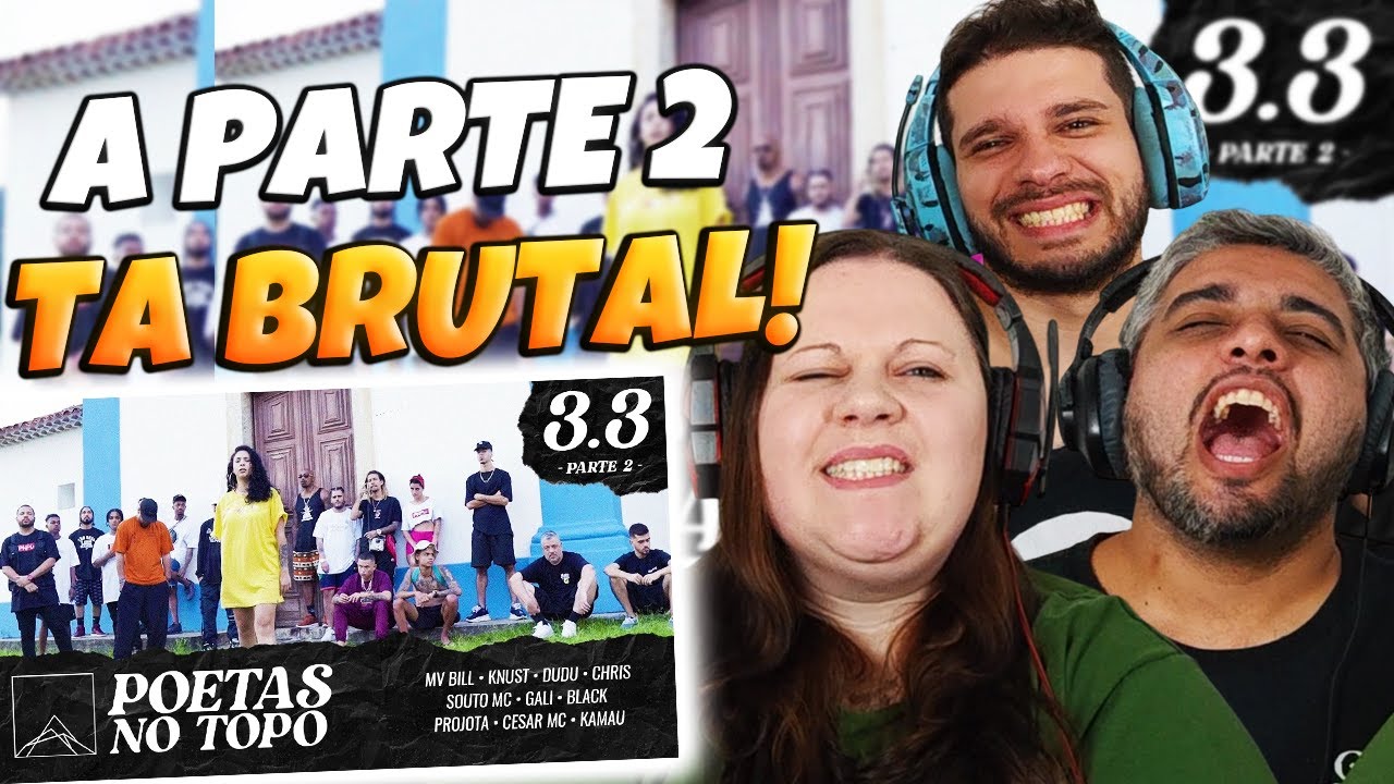 FAMÍLIA REAGE Poetas no Topo 3.3 [PARTE 2] | FAMILY REACTS