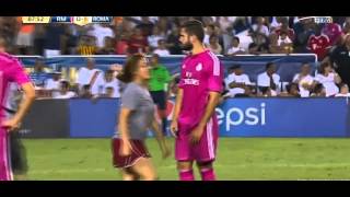 Madrid Fans Run on the Field ● Real Madrid vs Roma 0-1 - International Champions Cup 2014