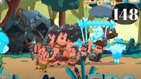 Dino Bash level 148 Android walk-through Gameplay...!