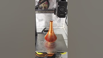 MCM Vase by HendricksDesign Time Lapse on KINGROON KP3S 3D Printer
