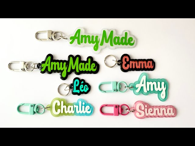 DIY Personalized Keychains »