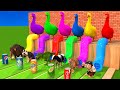 5 Giant Duck,Elephant mammoth,Gorilla,Cow,Tiger,raccoon Wild Animals Crossing Fountain by tractor #2