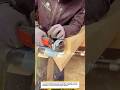 Wood Corner Shaping and Smoothing with Grinding Tool
