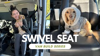 Install Scopema Swivel Seat - Passenger Side of Ford Transit | Van Build Series (Ep. 5)