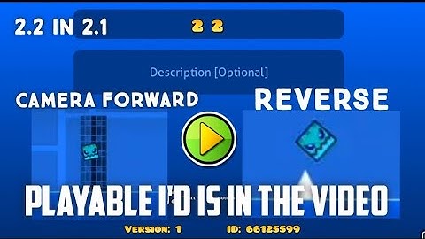 2.2 in 2.1 Geometry Dash |Play now| |Creator Me| •_•