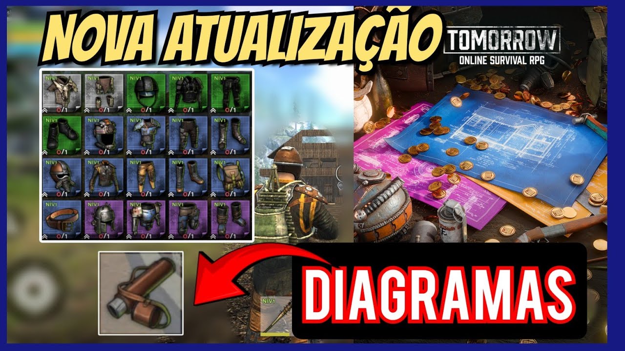 TOMORROW | TUDO SOBRE DIAGRAMAS, GRANADAS, ARMADURA de ANTIMOTIN e INIMIGOS MAIS FORTE (ATUALIZAÇÃO)