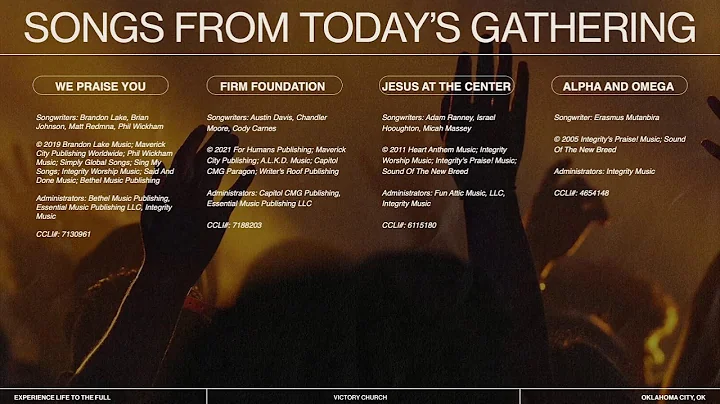 Victory Church Sunday 11.9.25 11am