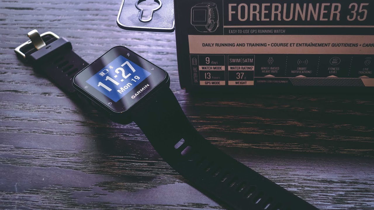 garmin forerunner 35 battery life