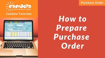 Retail Software: How to Prepare Purchase Order