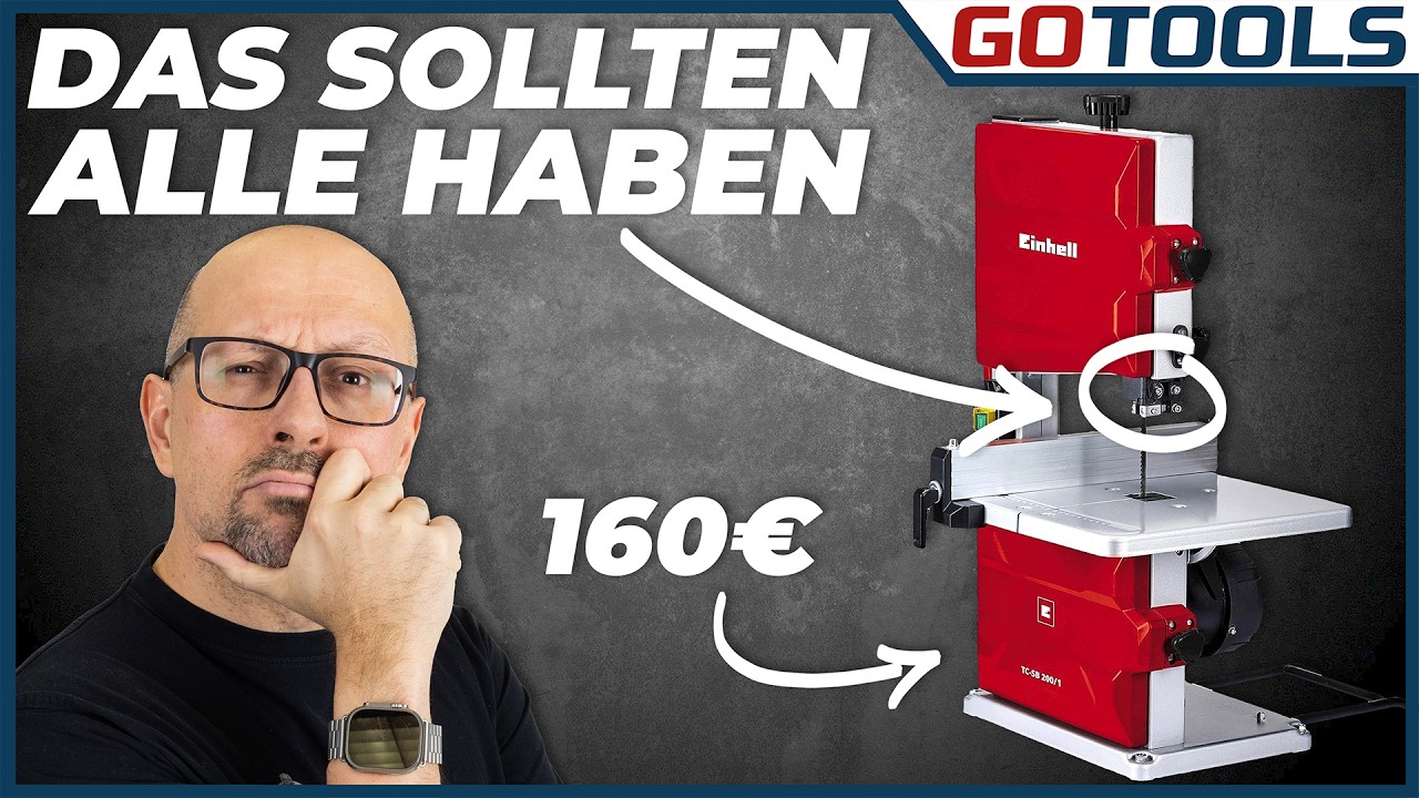 Taugen Bandsägen unter 200€ was? - Im Vergleich zur Metabo BAS 318 getestet.