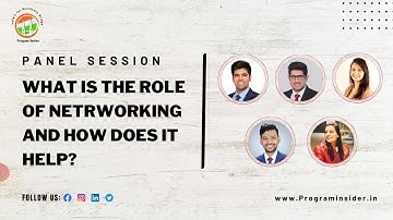 How does networking help in your USMLE Journey | Program Insider | Portfolio | Networking