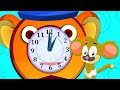 Hickory Dickory Dock | Kindergarten Nursery Rhymes For Toddlers | Cartoons - Kids Baby Club