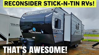 This will make you reconsider Stick and Tin Travel Trailer RVs! Catalina Legacy Edition!