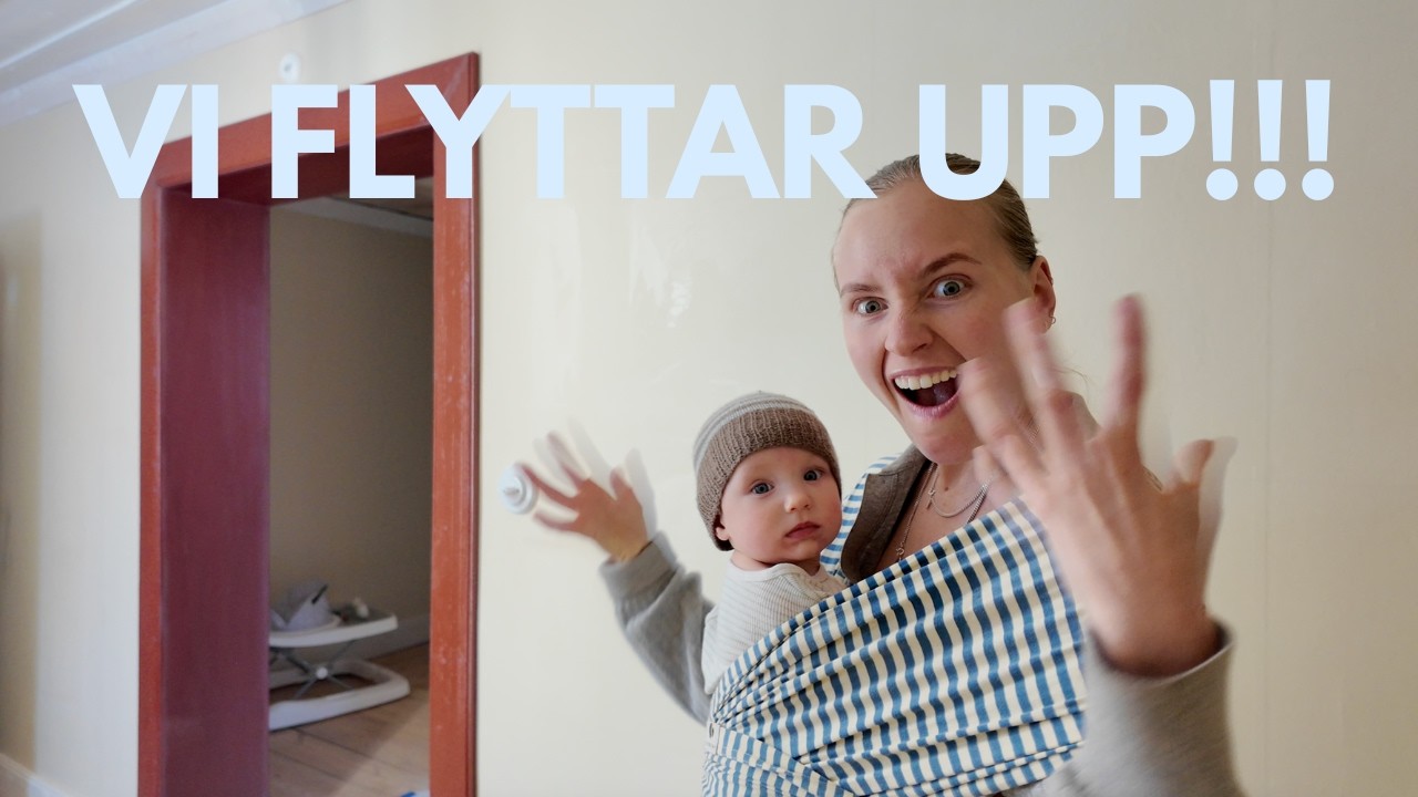 den stora uppflyttarvideon -  renoveringen av övervåningen är klar